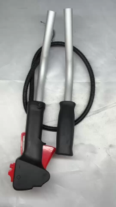 ชุดคันเร่ง มือเร่ง แฮนด์ตัดหญ้า พร้อมแป้บเหล็ก รุ่น RBC 411 ไกเร่งใหญ่รุ่น  RBC411