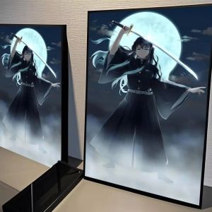 Bandai | Diamond Painting Muichiro Tokito Anime Vintage Diamond Mosaic Handmade Art Exquisite Creative Gift Home Decoration