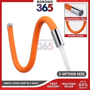 Borong365 Universal Rotating Flexible Water Tap Hose Faucet Extension 360° Bathroom Faucet Extention Hos Paip Air Tandas