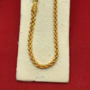 สร้อยคอทองลายโซ่ คตกิตแบน ความยาว 24 นิ้ว ตะขอก้ามปู ชุบทอง ใส่ในชีวิตประจำวันได้ แฟชั่น ใช้ได้ทุกโอกาส พร้อมส่ง