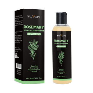 200ml Organic Rosemary Shampoo for Hair Growth Natural Thickening & Strengthening Shampoo with Hydrolyzed Keratin Hair Care