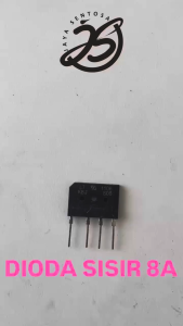10 BUAH DIODA SISIR 8A DIODA BRIDGE DIODE KBJ808 808 8 AMPERE DIODE SISIR 8 A ups stabilizeR