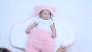 Chăn ủ lông cừu chần bông cho bé sơ sinh siêu dày cao cấp