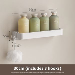 LANJIAOLUO | Bathroom Triangle Corner Storage Rack No Drilling