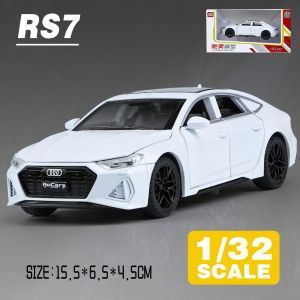 LEO 1:32 Audi RS7 Metal Diecast Alloy Toy Car Model Trucks For Kids Toys Vehicles Hobbies Collection