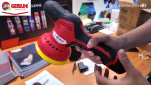 🌟 เครื่องขัดสีรถยนต์ไร้สายGetsun  พร้อมชุดฟองน้ำ | ใช้ง่าย ขัดเงา ลบรอย คราบน้ำ สีสันสวยงาม 🔋✨