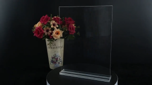 12PCS/Box A4/A5 Acrylic Menu Display Stand Double Side Clear Desk Display Menu Ad Frame Photo Holder