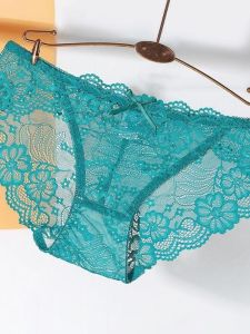 กางเกงขาสั้นผ้าตาข่ายโปร่งโปร่งใสเอวต่ำ ผ้าไหมน้ำแข็ง ไร้ตะเข็บ ทรงสามเหลี่ยม ใส่สบาย ระบายอากาศได้ดี กางเกงขาสั้นฤดูร้อน