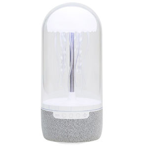 11THJellyfish Night Light Bluetooth-Compatible Speaker 1800mAh LED Jellyfish Light Color Changing Floating Jellyfish Speaker