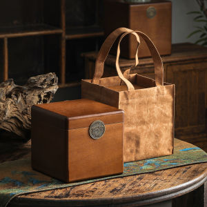 กล่องของขวัญเปล่า กล่องบรรจุภัณฑ์ใบชาปูเอ่ย กล่องใบชาเปล่า กล่องใบชาฟูดิงฮัมบัวล์ กล่องใบชาปูเอ่ย กล่องใบชาทรงกลม