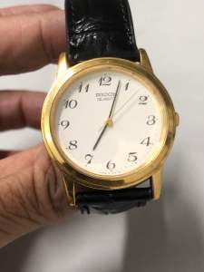 Đồng hồ nam Rico.h(hoặc nữ) size 33mm. Si Nhật đẹp. Quartz dây da bò mới.