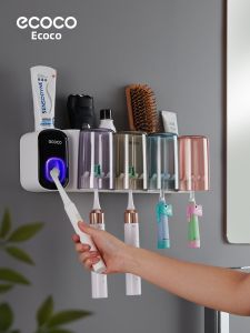 ecoco | Wall-mounted Toothbrush and Cup Holder