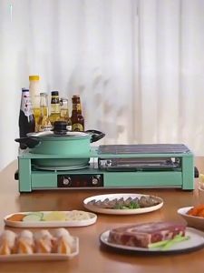 Nồi Lẩu Nướng NINESHIELD KB-303 Bếp Lẩu Nướng Đa Năng 2 In 1 Bếp Lẩu Nướng Đa Năng Nineshield KB-303. Bếp Lẩu Nướng Đa Năng Thương Hiệu Nhật Cao Cấp Công Suất 2200W Điện Áp 220V Có Nút Điều Chỉnh Nhiệt Độ BH 12 THANG