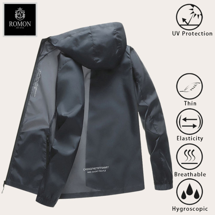 Romon Mountaineering Sunscreen Coat Female Male Camping Running