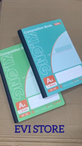 Lốc sổ kẻ ngang may dán gáy Composition book A4 / Sổ Klong 308 / 309 / 310 / 311 / 320 / 324