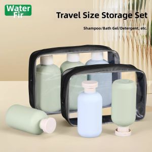 NANANXIAOMENG | Portable Travel Toiletry Organizer Refill Bottles