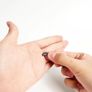 Bộ 2 miếng đệm mũi silicon hình bán nguyệt có mặt dán keo cho mắt kính KAMI NACHI