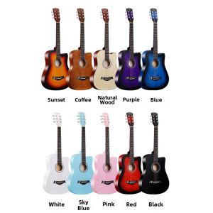 ZHUOLESHI | Đàn Guitar Acoustic Dân Cày Sợi Carbon 38 inch