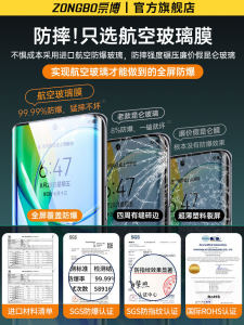 Aircraft Explosion-Proof Glass Tempered Glass Screen Protector for Vivo Y78 plus Curved Surface Full Screen Coverage Anti-Fingerprint Protection
