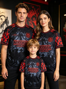 Hot Toys | Popular American TV Dramas Hellfire Club No.11Demogorgon Soccer JerseyQuick Dry Family Football ShirtDaily Casual Sport Tee