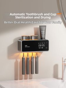 Huiye | UV Sterilization Drying Toothbrush Disinfector Storage Organizer