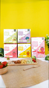 Cubbe Baby Snacks - Freeze Dried Baby Snacks - Mango/ Strawberry/ Broccoli Sweet Potato/Avocado Banana/ Healthy Baby Snacks