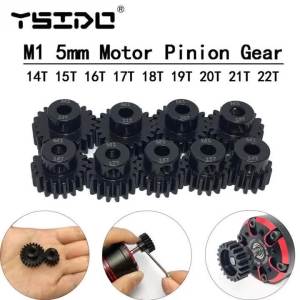 Gear M1 5mm 11T 12T 13T 14T 15T 16T 17T 18T 19T 20T 21T 22T 23T 24T 25T 26T 27T 28T 29T 30T Pinion Motor Gear for 1/8 RC Car