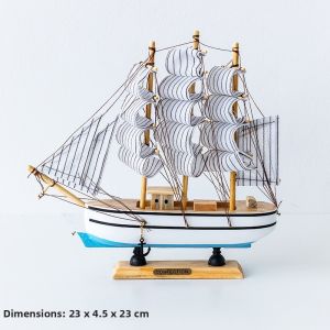 Good Fortune Mediterranean Style Sailing Ship Model