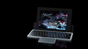 Portable Wireless Bluetooth Keyboard KF8700 Foldable Touchpad 3 Channels Connection for Windows Android Tablet Phone