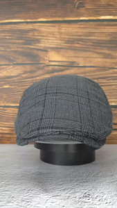 Mũ nồi bê rê nón beret sọc caro nam ARM-1286
