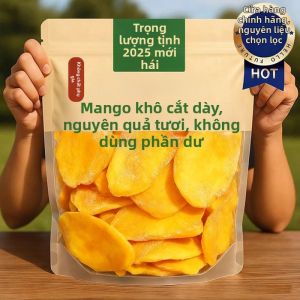 Trái Măng Cây Sấy Khô Lát Lớn Không Đường Thêm