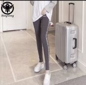 เลกกิ้งขายาวใส่ได้100โล ผ้าดียืดได้เยอะกางเกงออกกำลังกายเอวสูงกระชับหน้าท้องได้ดีค่ะ