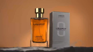 UNIFIT Amber Eau De Parfum (50ml) High Quality Mens Cologne Sweet Mandarin & Jasmine
