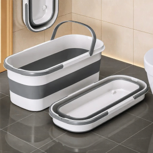 Foldable Large Capacity Rolling Mop Bucket