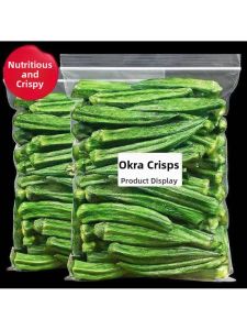 Pure Healthy Edible Okra Chips