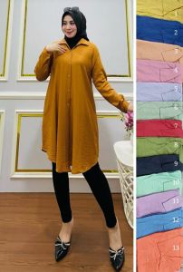 ATASAN TUNIK TERMURAH TUNIK BAHAN LINEN KANCIG BUSUI