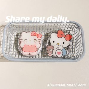 Super Cute Hello Kitty Women's MagSafe Magnetic Suction Cellphone Airbag Support