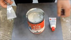 0.7L Adhesive White Glue For Granite Marble And Quartz White Glue 0.52KG