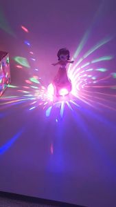 MAINAN ANAK boneka DANCE dancing putar muter ROTATING SUPER HERO FASHION GIRL robot PUTRI MUSIC