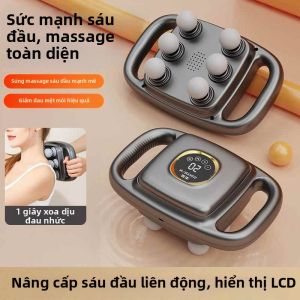LIWAN | Máy Massage Sâu 6 Đầu Cao Tần Dùng Tại Nhà