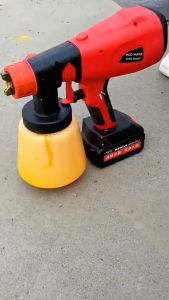 Cat Semprot Cat Dinding Spray Gun Ukuran Nozzle 1.8mm Kapasitas 800ml Daya 550W Untuk Mengecat Dinding Pintu Furnitur Dan Lain-lain