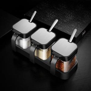 ZHENTAIYUAN | With Handle Sealable Moisture-Proof Spice Jars Set