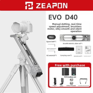 Zeapon | 125° Panorama Electric Silent Sliding Track for DSLR Mirrorless Phone Control