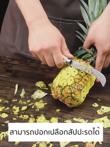 Marino Home มีดปอกสัปปะรด ปอกผลไม้ มีดเจาะตาสัปปะรด ด้ามไม้ No.Y2302 Y2303 Y2304 Y2305