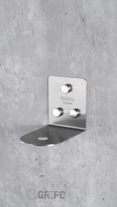 GRIPO Premium 304 Stainless Faucet Mounting Brackets With Complete Installation Screw Kit