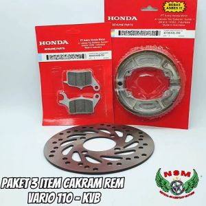 Paket 3 Item Aksesoris Motor Vario 110 & Beat