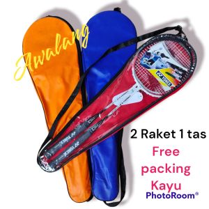raket bulutangkis anak isi 2 raket 1 tas