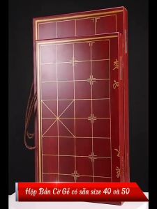 Hộp Bàn Cờ Tướng Gấp Gọn - Bàn Cờ Nhiều Kích Thước - Không kèm quân cờ [HBC]