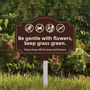 RUIKELAIXIANG | Customizable No Trespassing Signage Warning and Reminder Sign