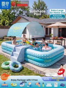 EnjoyLife | Inflatable Shade Swimming Pool For Home Outdoor